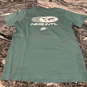 Nike Kids Teal Graphic Tee